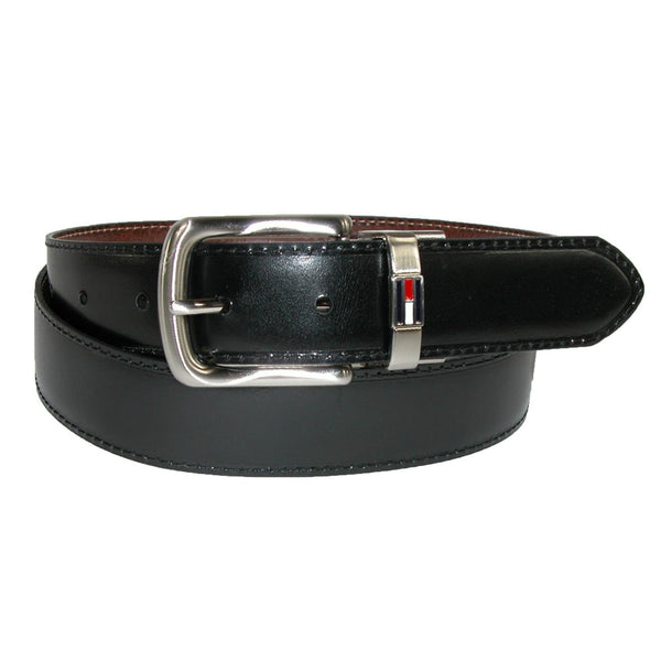 Tommy Hilfiger Men's Leather Reversible 