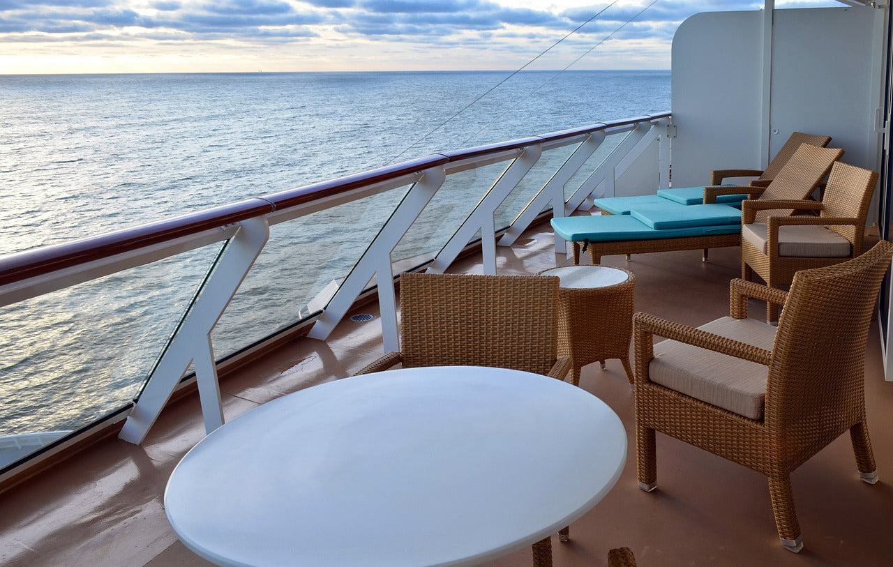Cruise cabin balcony and packing essentials