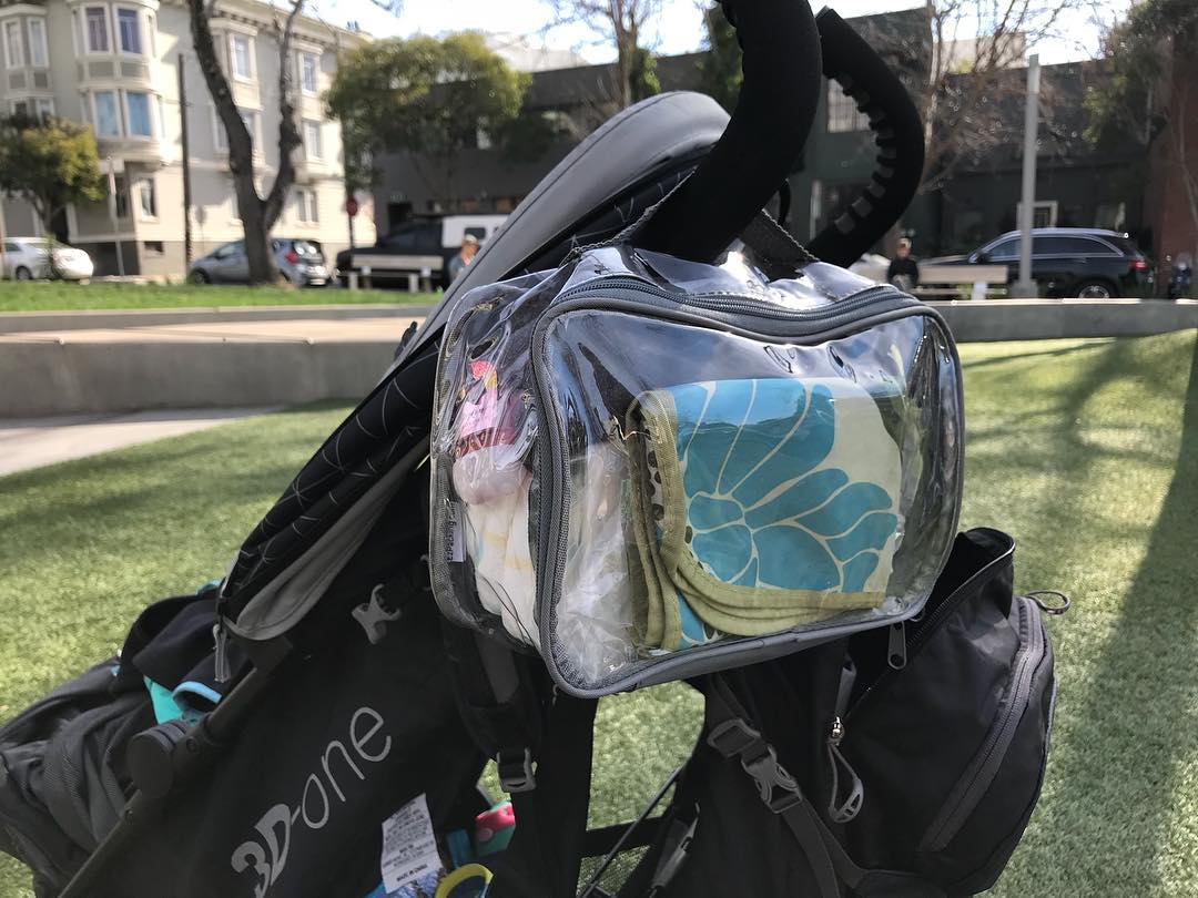 Diaper Changing Bag using EzPacking Small Cube