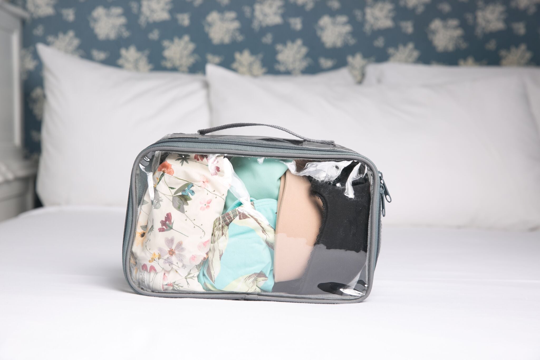 Underwear inside small cube for cruise essentials