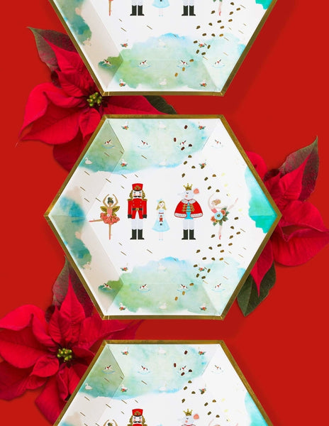 nutcracker paper plates