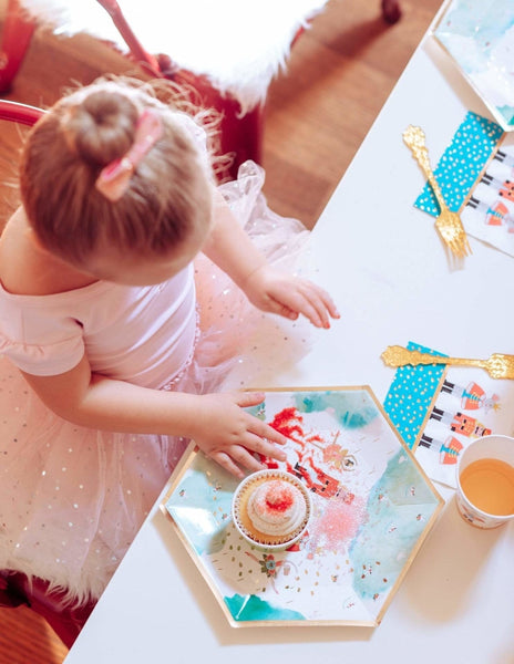 nutcracker paper plates