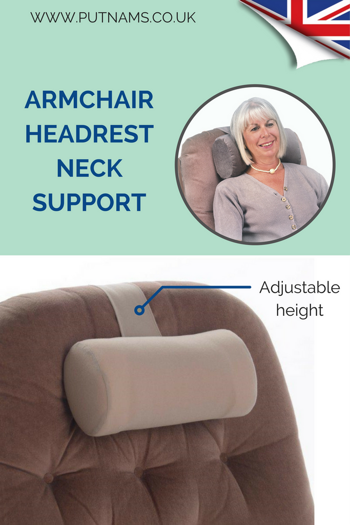 head rest armchair support head neck cushion attachment