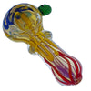 SI107: Inside colour glass spoon pipe - Puff.co.za