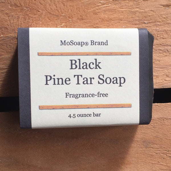 black tar soap