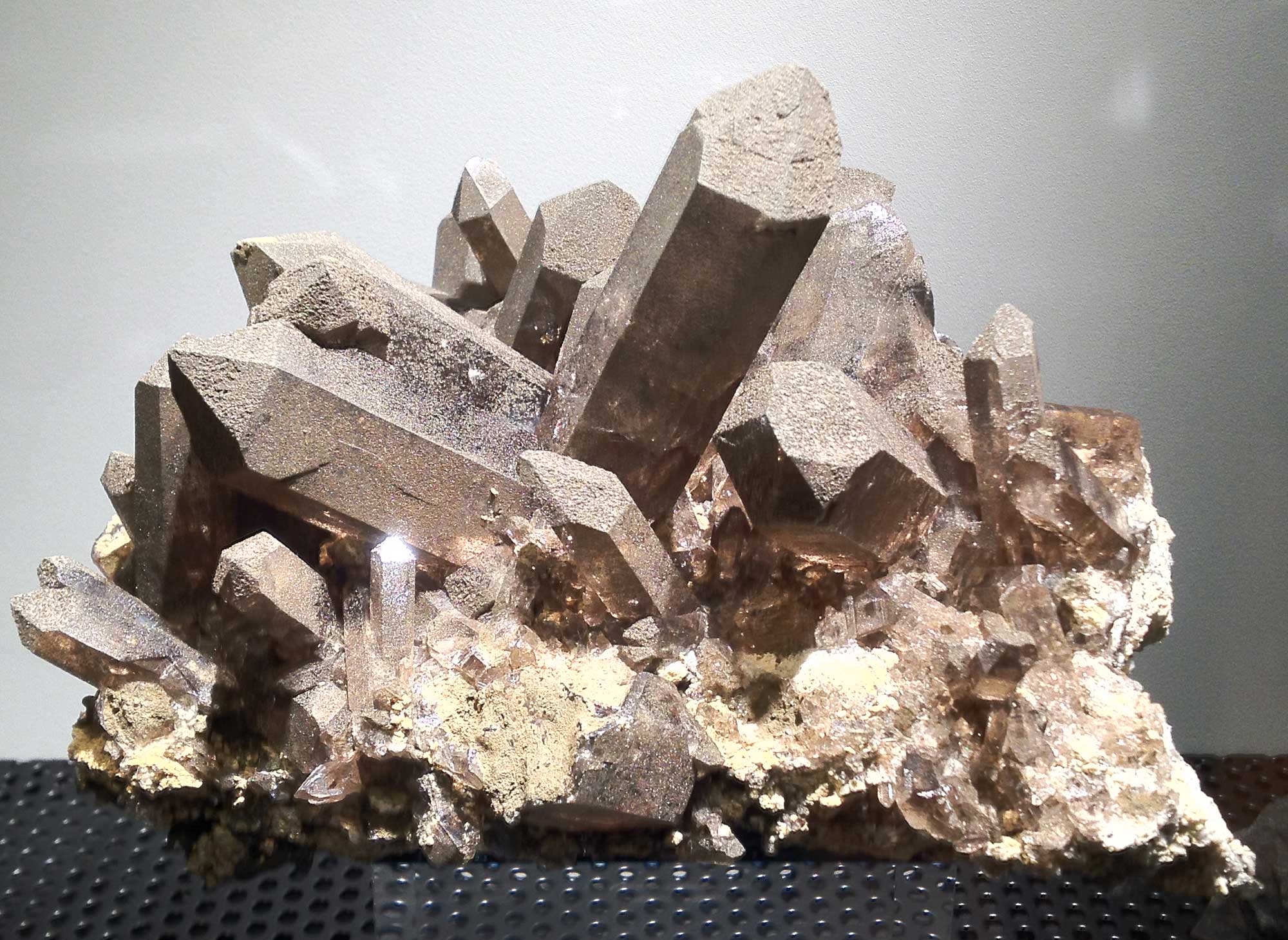 minéraux du musee de Chamonix