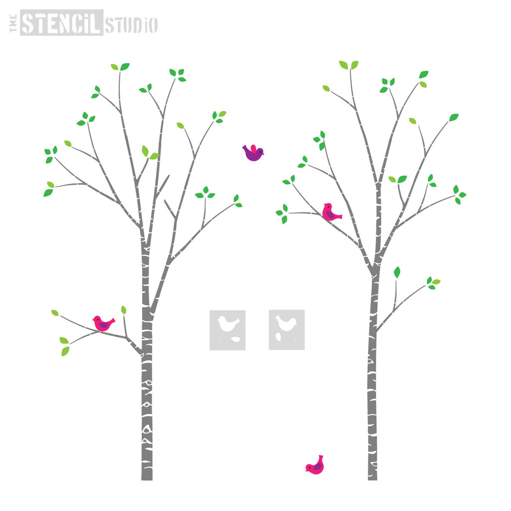 add birds to your trees