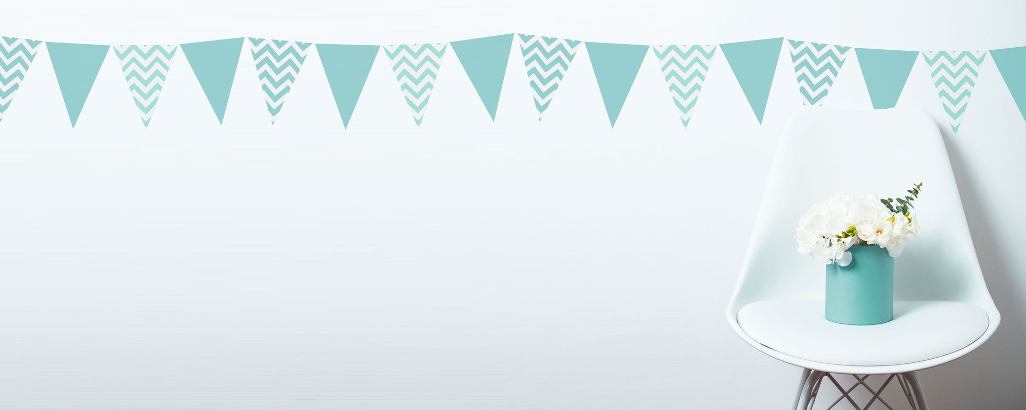 bunting stencils to mix and match from the stencil studio