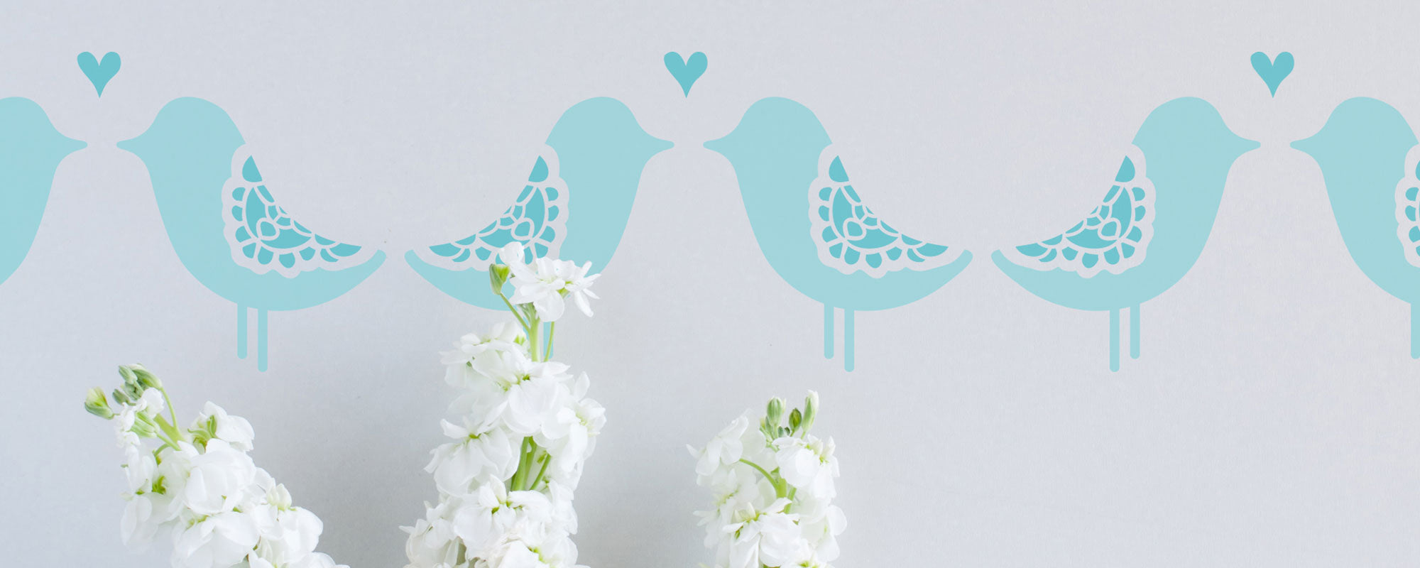 love birds stencil bird and butterfly stencils collection banner