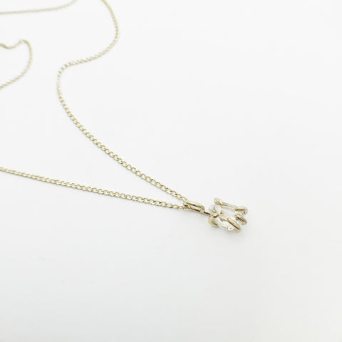 Herkimer Diamond Necklace by Foe and Dear