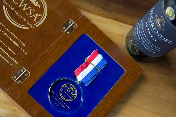 De Grendel Rubaiyat CWSA Wine of the Year 2018 medal