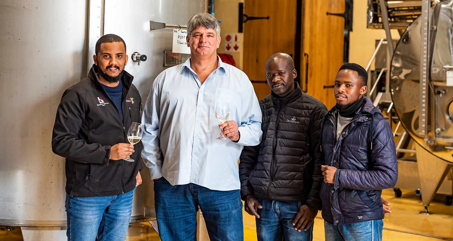 De Grendel Wines Harvest Report 2020 Team South Africa