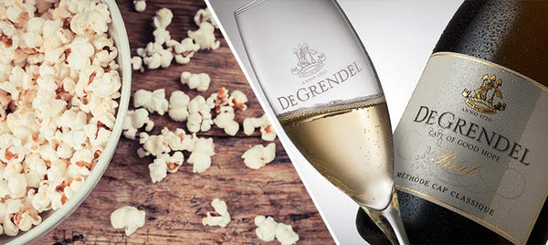 De Grendel Wines MCC Brut Popcorn