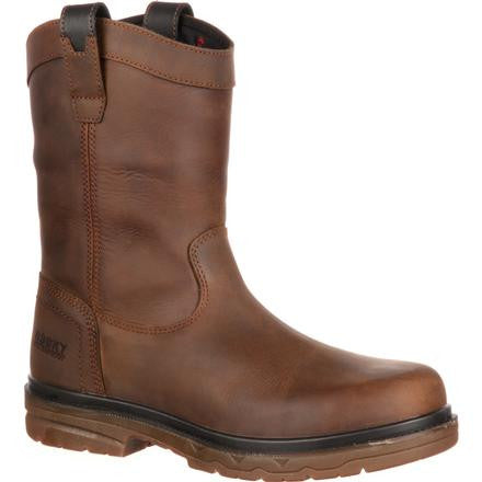 rocky steel toe waterproof boots