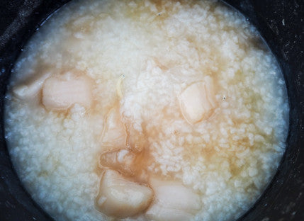 Dishthefish Scallops Cooking Porridge