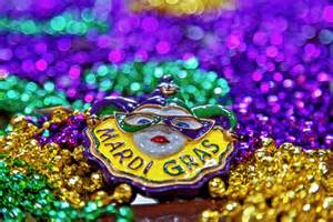 Mardi gras beads