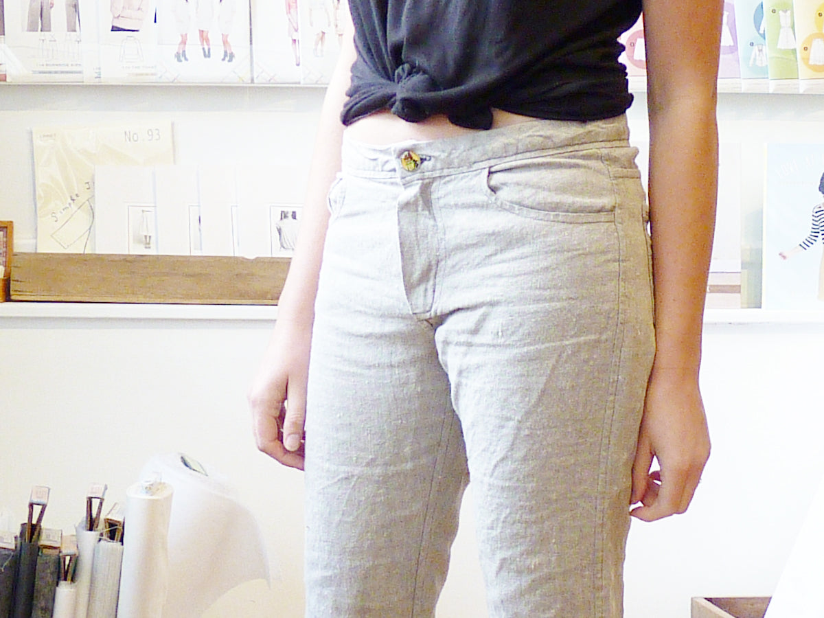 closet case patterns morgan jeans shorts linen