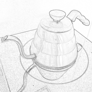 Bollire l'acqua per il clever dripper - Nero Scuro Specialty Coffees