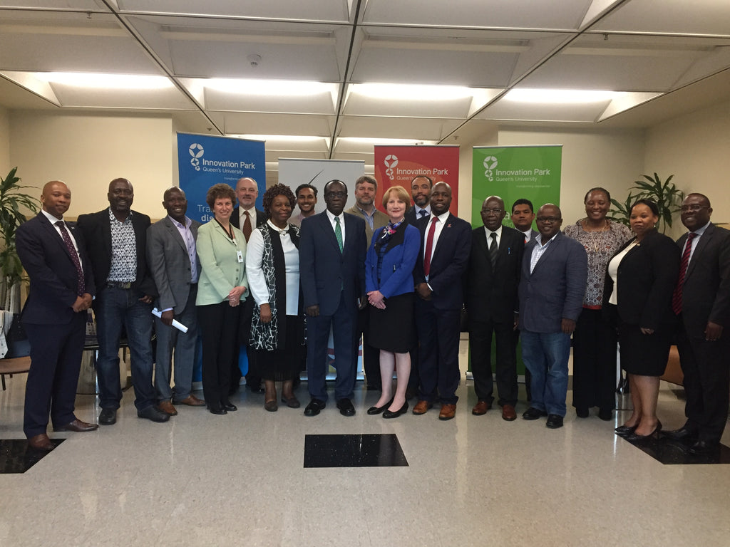 SADC Heads of Mission to Canada delegation with Queen's University representatives during a visit to Kingston hosted by MAPP Africa