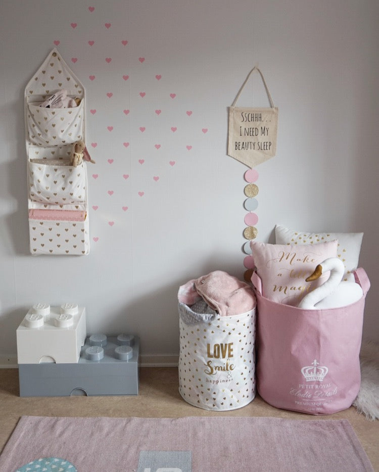 Plush Pink & White Nursery - Rocky Mountain Decals