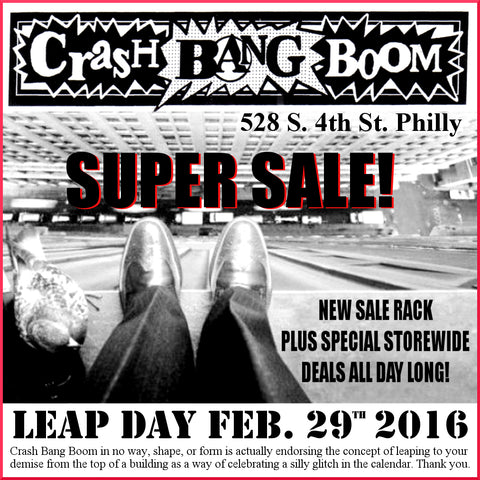 Leap Day Sale Crash Bang Boom