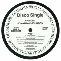 Samuel Jonathan Johnson – You / My Music - Columbia – 10798P
