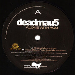 Deadmau5 – Alone With You - Mau5trap Recordings – mau5006
