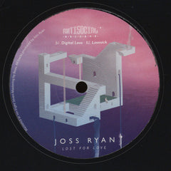 Joss Ryan – Lost For Love 12" Antisocial Entertainment – ASR002