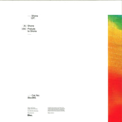 Jake Chudnow - Shona EP - Bloc Bloc001
