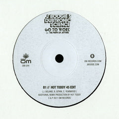 J-Boogie's Dubtronic Science - The Pimps Of Joytime – Go To Work 7" OM Records – OM 544
