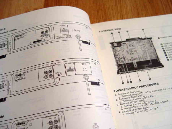 Yamaha T-85 Service manual – IricoCanada