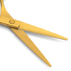 golden scissor blades