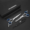 Hair Thinning Texturing Shear and scissor with razor, comb and pouch