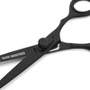 black color hair trimming shear's adjustable tension screw