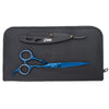 salon scissors set with razor and scissor