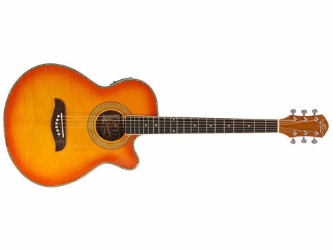 Oscar Schmidt OG10CEF/Y Acoustic-Electric Cutaway - Canada