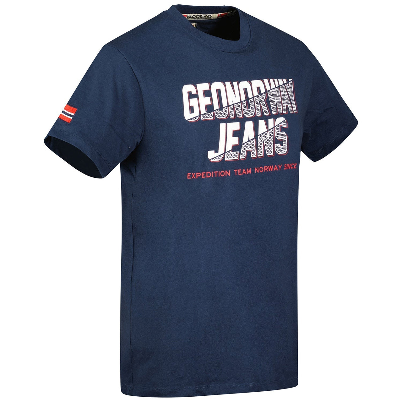 Geographical Norway Jasper - Men's Round Neck T-Shirt with Flag and Print - Geographical Norway JASPER_MEN_NOIR_M_SDB-JASPER_MEN_BLANC_M_SDB-JASPER_MEN_MARINE_M_SDB-JASPER_MEN_GRIS_CLAIR_M_SDB-JASPER_MEN_ROUGE_M_SDB-JASPER_MEN_GRIS_CLAIR_L_SDB-JASPER_MEN_MARINE_L_SDB-JASPER_MEN_BLANC_L_SDB-JASPER_MEN_ROUGE_L_SDB-JASPER_MEN_NOIR_L_SDB