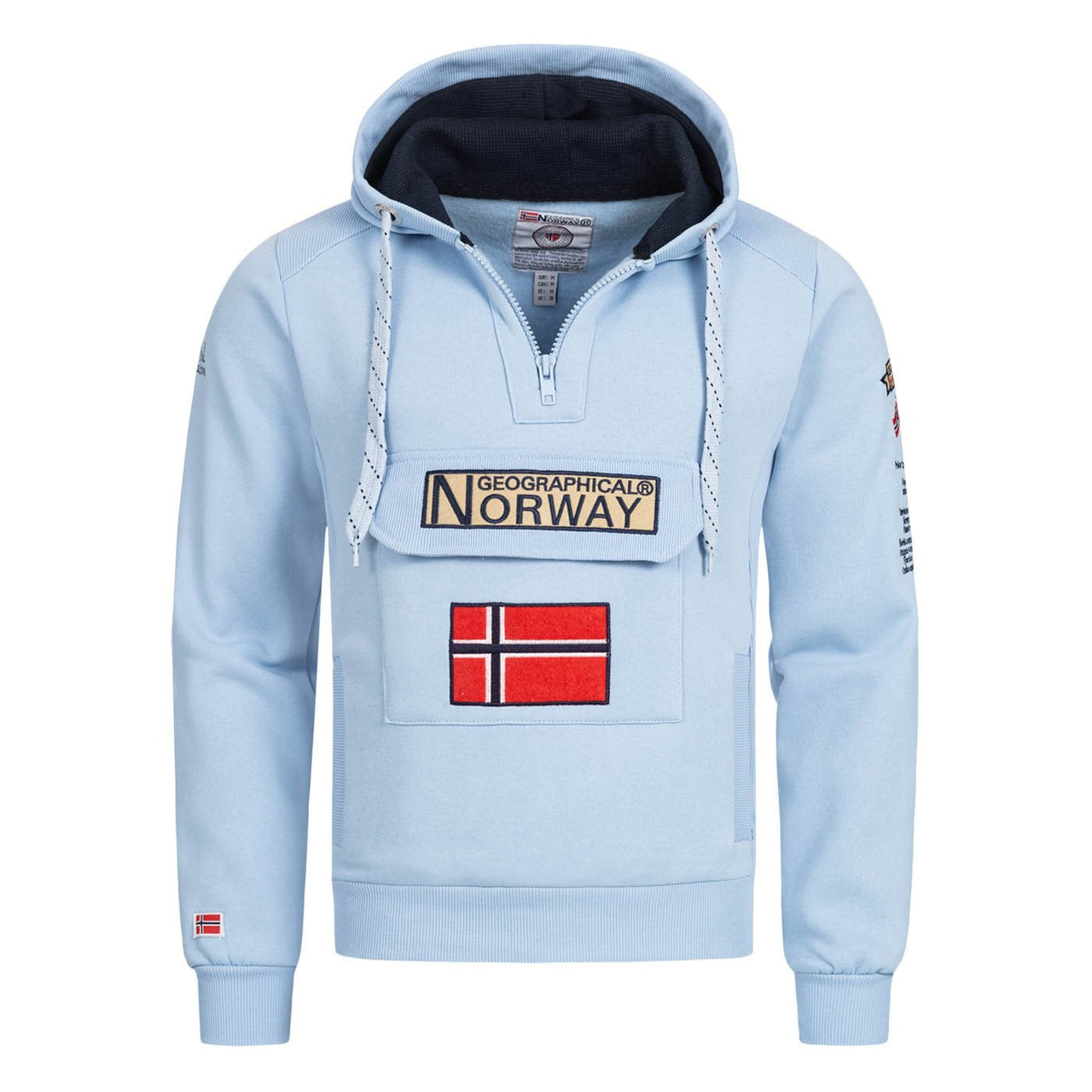 Geographical Norway Gymclass Homme - Kapuzenpullover - Geographical Norway GYMCLASS_MEN_BLANC_S_SDB-GYMCLASS_MEN_BLEU_CIEL_S_SDB-GYMCLASS_MEN_BORDEAUX_S_SDB-GYMCLASS_MEN_BLEU_ROYAL_S_SDB-.GYMCLASS_MEN_HELLGRAU_S_SDB-GYMCLASS_MEN_KAKI_S_S_SDB-GYMCLASS_MEN_GRAU_FONCE_S_S_SDB-GYMCLASS_MEN_MARINE_S_SDB-GYMCLASS_MEN_MARRON_S_SDB-GYMCLASS_MEN_MOUTARDE_S_S_SDB