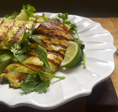 Grilled Creamy Cilantro Lime Chicken BBQ