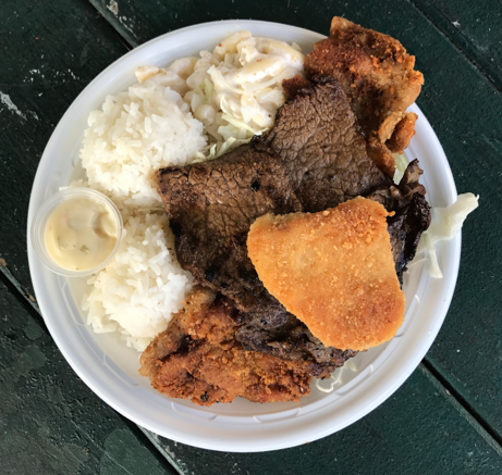 plate lunch hawaii food