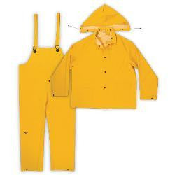 Rainsuits Med Yellow 3Pc .35mm