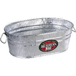 Tubs 4 gal Hot Dipped Oval