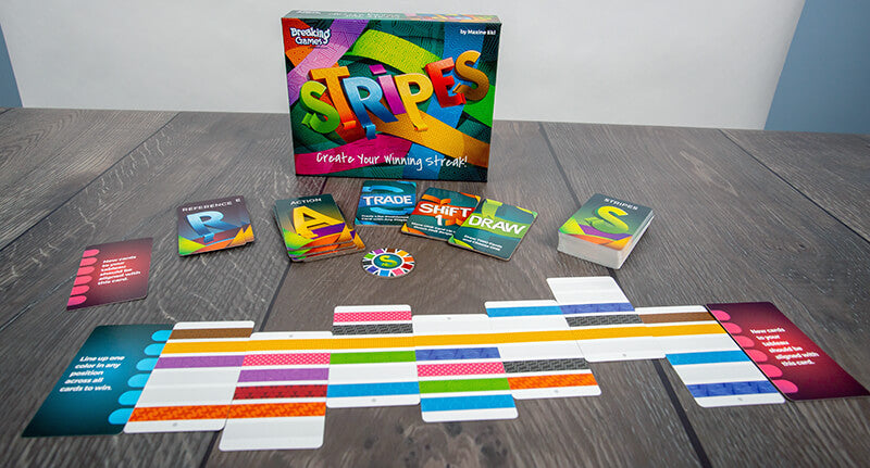 Stripes card game from Breaking Games