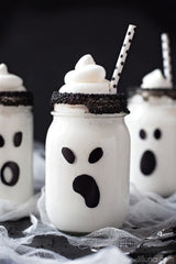 Boo milkshakes, Halloween Treats