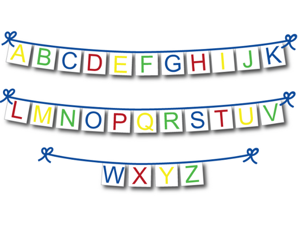 Free Printable Alphabet Banner For Classroom