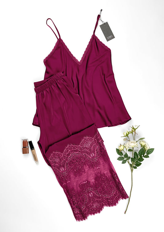 #sext babydoll# - #zorita lingerie# Satin Pajamas