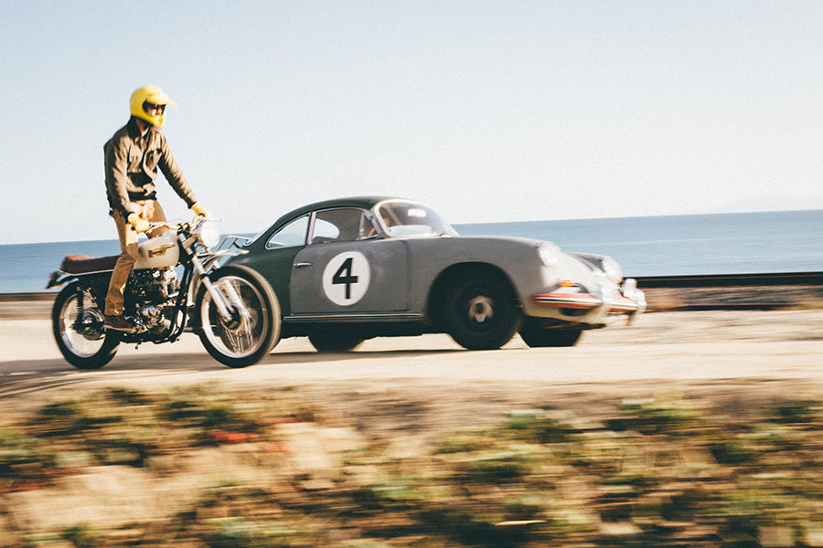 1963 Porsche coupe vs triumph 