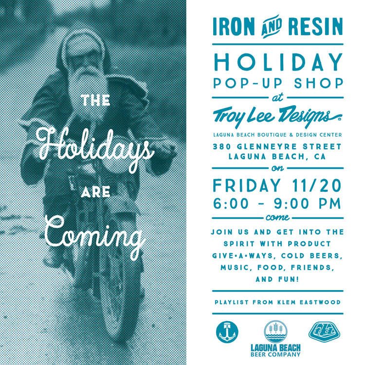 Troy Lee and Iron & Resin Pop Up