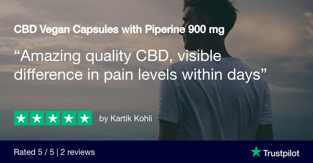 Reakiro CBD Vegan Capsules 900mg 60pcs - Full Spectrum Reviews