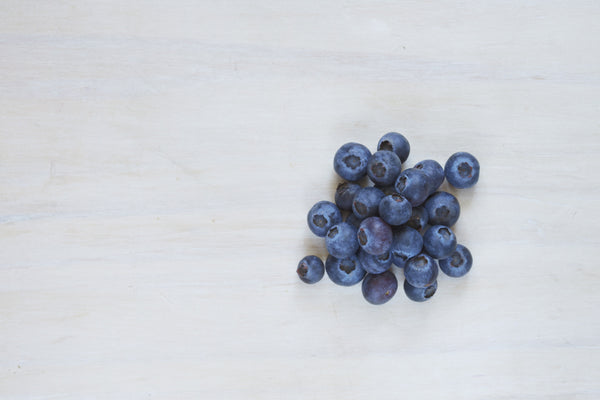 Natural sugar from fruits like blueberries is better than added sugar because of nutrients that fruits have.